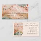 Abstracte Waterverf Winter Autumn Tree Branch Visitekaartje (Voorkant / Achterkant)