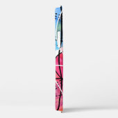 Abstracte Waterverf Zwart Wit Patroon Case-Mate iPhone Case (Achterkant / Rechts)