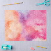 Abstracte Waterverven Achtergrond Tissuepapier (Craft)