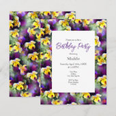 Abstracte Waterverven Kaart (Voorkant / Achterkant)