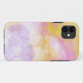 Abstracte Waterverven - Oranje achtergrond Case-Mate iPhone Case (Achterkant (horizontaal))