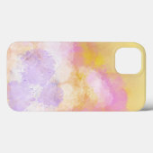 Abstracte Waterverven - Oranje achtergrond Case-Mate iPhone Case (Achterkant (horizontaal))