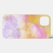 Abstracte Waterverven - Oranje achtergrond Case-Mate iPhone Case (Achterkant (horizontaal))