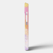 Abstracte Waterverven - Oranje achtergrond Case-Mate iPhone Case (Achterkant / Links)