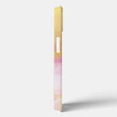 Abstracte Waterverven - Oranje achtergrond Case-Mate iPhone Case (Achterkant / Rechts)
