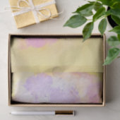 Abstracte Waterverven - Oranje achtergrond Tissuepapier (Geschenk)