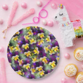 Abstracte Waterverven Papieren Bordje (Feest)