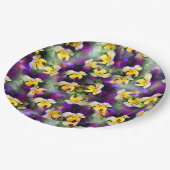 Abstracte Waterverven Papieren Bordje (Gekanteld)