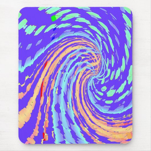 Abstracte Wave Mousepad Muismat (Voorkant)