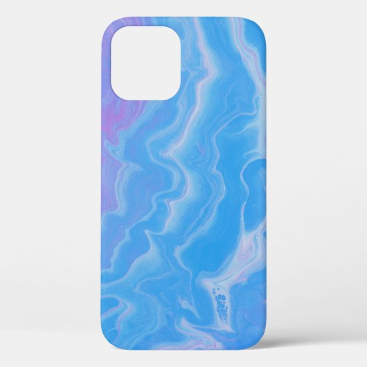 Abstracte WAVELEN VAN PASTEL EN VAN BLAUW Case-Mate iPhone Case (Achterkant)