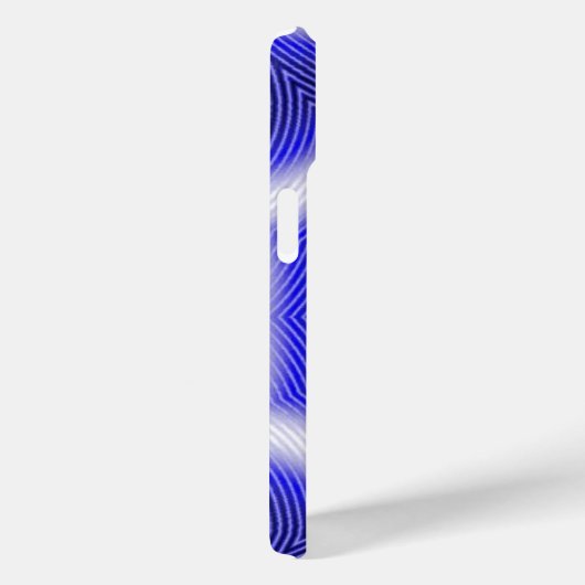 ABSTRACTE WAVEN, BLAUWE STAR EN SAPPHIRE GEMSTONE Case-Mate iPhone CASE (Achterkant / Rechts)