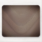 Abstracte Waves Brown Muismat (Voorkant)