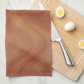 Abstracte Waves Kitchen Towel Theedoek (Quarter Fold)