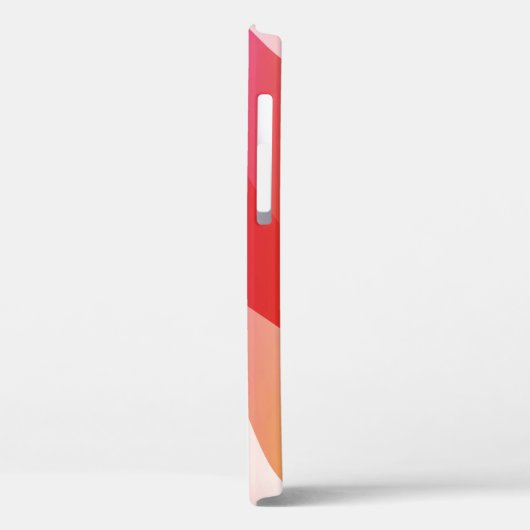 Abstracte Wavy achtergrond. Illustratie met kleur Case-Mate iPhone Case (Achterkant / Links)