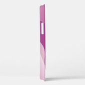 Abstracte Wavy achtergrond. Illustratie met kleur Case-Mate iPhone Case (Achterkant / Rechts)