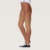 Abstracte Wavy Art Leggings (Links)
