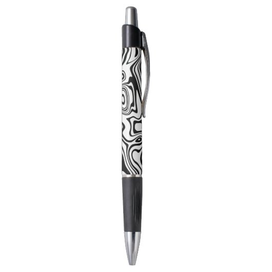 Abstracte Wavy Striped Pen (Achterkant (Verticaal))