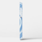 abstracte wazige achtergrond,  geometrische tex Case-Mate iPhone case (Achterkant / Links)