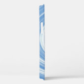 abstracte wazige achtergrond,  geometrische tex Case-Mate iPhone case (Achterkant / Rechts)