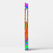 abstracte wazige achtergrond,  geometrische tex Case-Mate iPhone case (Achterkant / Links)