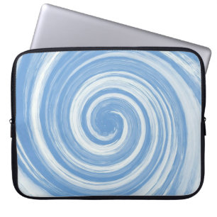 abstracte wazige achtergrond, geometrische tex laptop sleeve