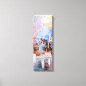 abstracte weergave van Ice-canvas Canvas Afdruk (Voorkant)