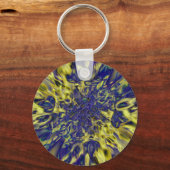 Abstracte welkomstachtergrond sleutelhanger (Voorkant)