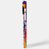 Abstracte welkomstkleurenhond Case-Mate iPhone case (Achterkant / Links)