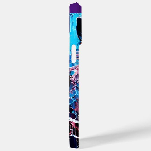 Abstracte welkomstkleurenhond Case-Mate iPhone case (Achterkant / Rechts)