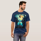 Abstracte wereld t-shirt (Voorkant volledig)