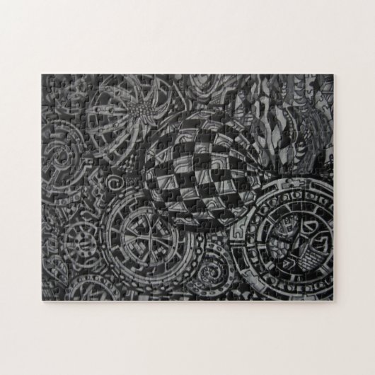 Abstracte werelden Puzzle Legpuzzel (Horizontaal)