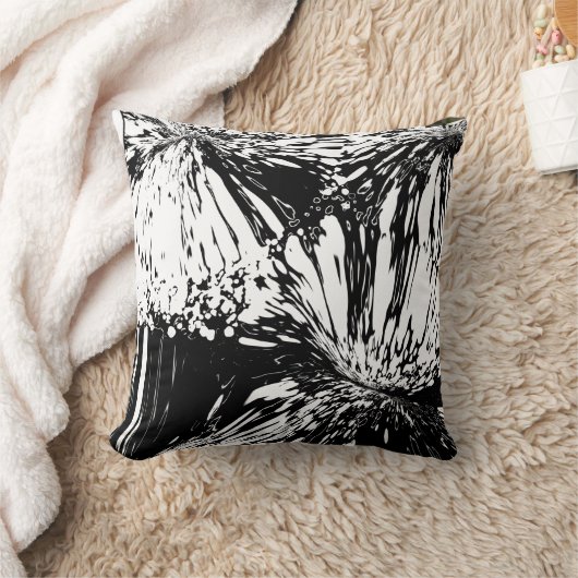 Abstracte werpkussen kussen (Deken)