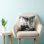 Abstracte werpkussen kussen (Stoel)