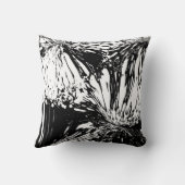 Abstracte werpkussen kussen (Achterkant)