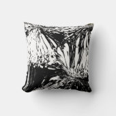 Abstracte werpkussen kussen (Voorkant)