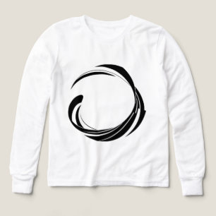 Abstracte Wervelende Cirkel Ontwerp – gebogen ring