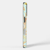 Abstracte wervelende iPhone16 hoesje- trendy marme Case-Mate iPhone Case (Achterkant / Rechts)