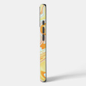 Abstracte wervelende iPhone16 hoesje- trendy marme Case-Mate iPhone Case (Achterkant / Links)