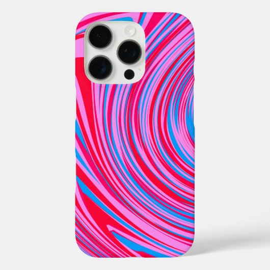 Abstracte Wervelende Marmer Patroon Ontwerp Case-Mate iPhone Case (Achterkant)