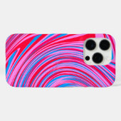Abstracte Wervelende Marmer Patroon Ontwerp Case-Mate iPhone Case (Achterkant (horizontaal))
