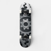 Abstracte werveling  persoonlijk skateboard (Voorkant)