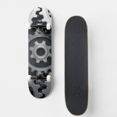 Abstracte werveling  persoonlijk skateboard (Voorkant)