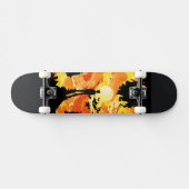Abstracte werveling persoonlijk skateboard (Horizontaal)