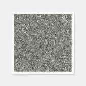  Abstracte werveling Servet (Voorkant)