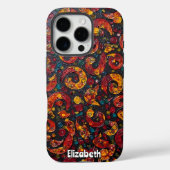 Abstracte wervelingen en spiralen Case-Mate iPhone case (Achterkant)
