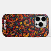 Abstracte wervelingen en spiralen Case-Mate iPhone case (Achterkant (horizontaal))