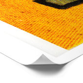 Abstracte Wervelingen Luciferdoosje Kunstprint, Ho Poster (Hoek)