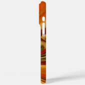 Abstracte wervelingen met Teardrop Center Art Prin Case-Mate iPhone Case (Achterkant / Links)
