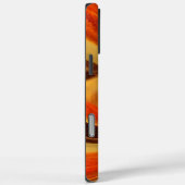 Abstracte wervelingen met Teardrop Center Art Prin Case-Mate iPhone Case (Achterkant / Rechts)