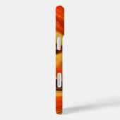 Abstracte wervelingen met Teardrop Center Art Prin Case-Mate iPhone Case (Achterkant / Rechts)